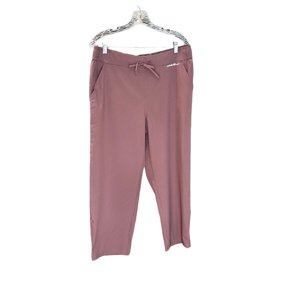 Eddie Bauer Women's Lightweight Pull On Pants Dusty Rose/Pink Large